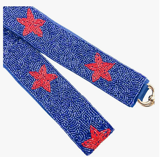 Blue and Red Star Strap (Strap Only)