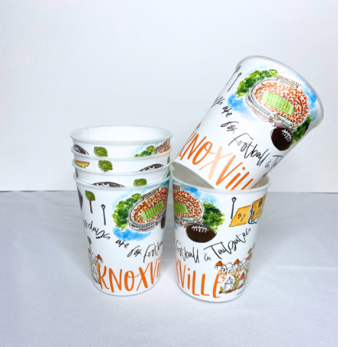 Knoxville Reusable Cups - Set of 6
