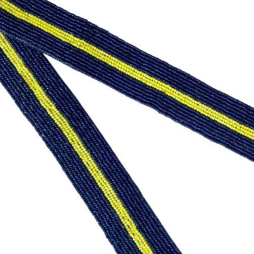 Navy with Yellow Stripe Strap (Strap Only)