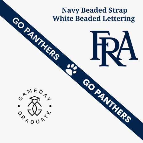 FRA Go Panthers with Pawprint Beaded Strap