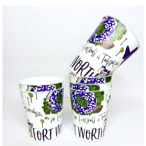Fort Worth Reusable Cups - Set of 6