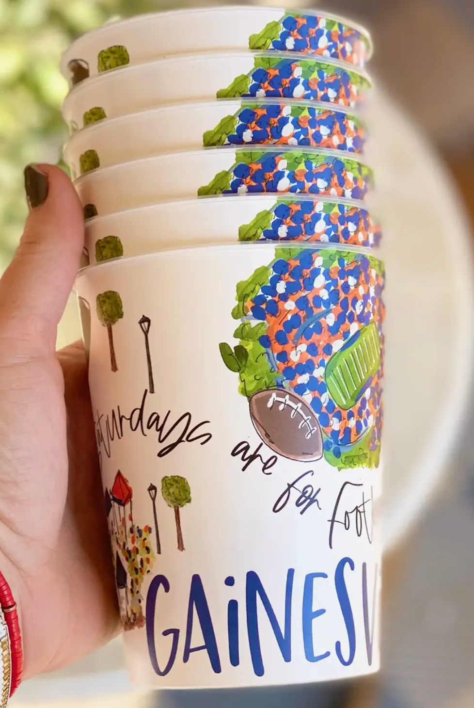Gainesville Reusable Cups - Set of 6