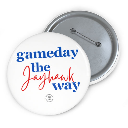 Kansas Gameday Button Set