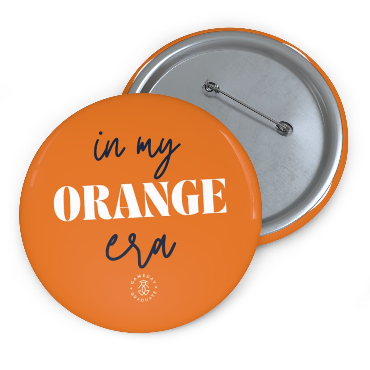 Orange Era Button (Navy)
