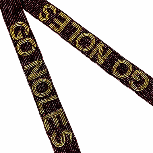 Go Noles Strap - Maroon (Strap only)