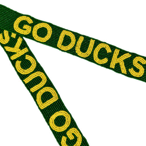 Go Ducks Beaded Strap (Strap Only)