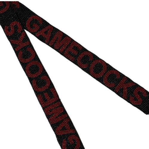 Black and Maroon Gamecocks Strap (Strap only)