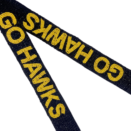Go Hawks Beaded Strap (Strap Only)
