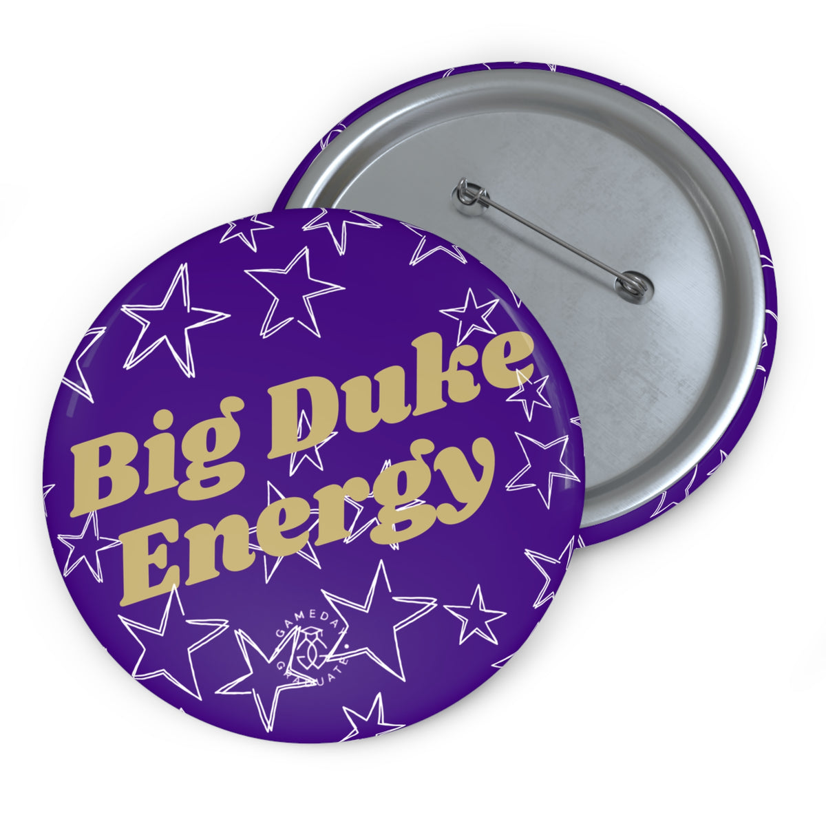 Jmu Key Chain JMU Big Duke Energy Button – Gameday Graduate