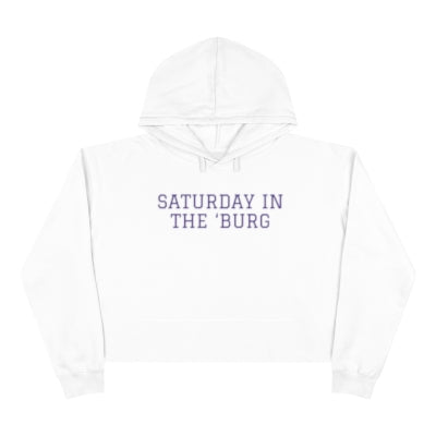 JMU Crop Hoodie