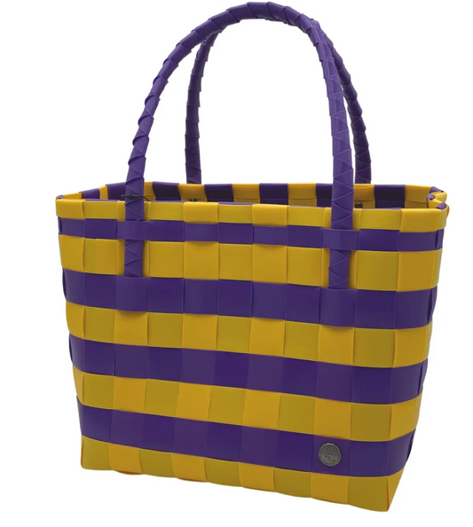 Purple and Yellow Tailgate Tote