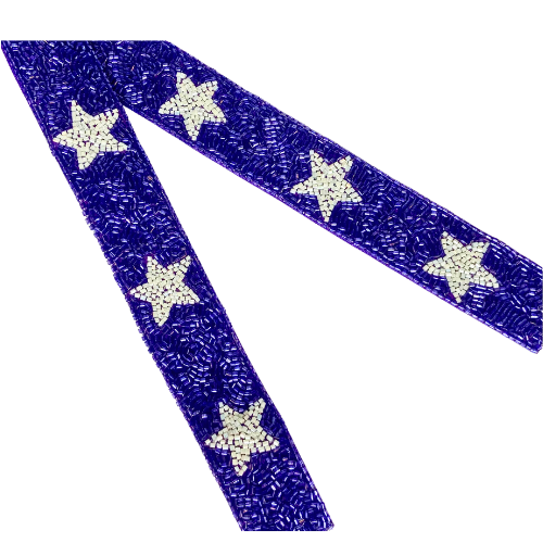 Purple and White Star Strap (Strap Only)