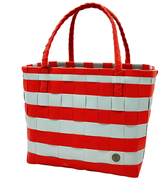 Red and Grey Tailgate Tote