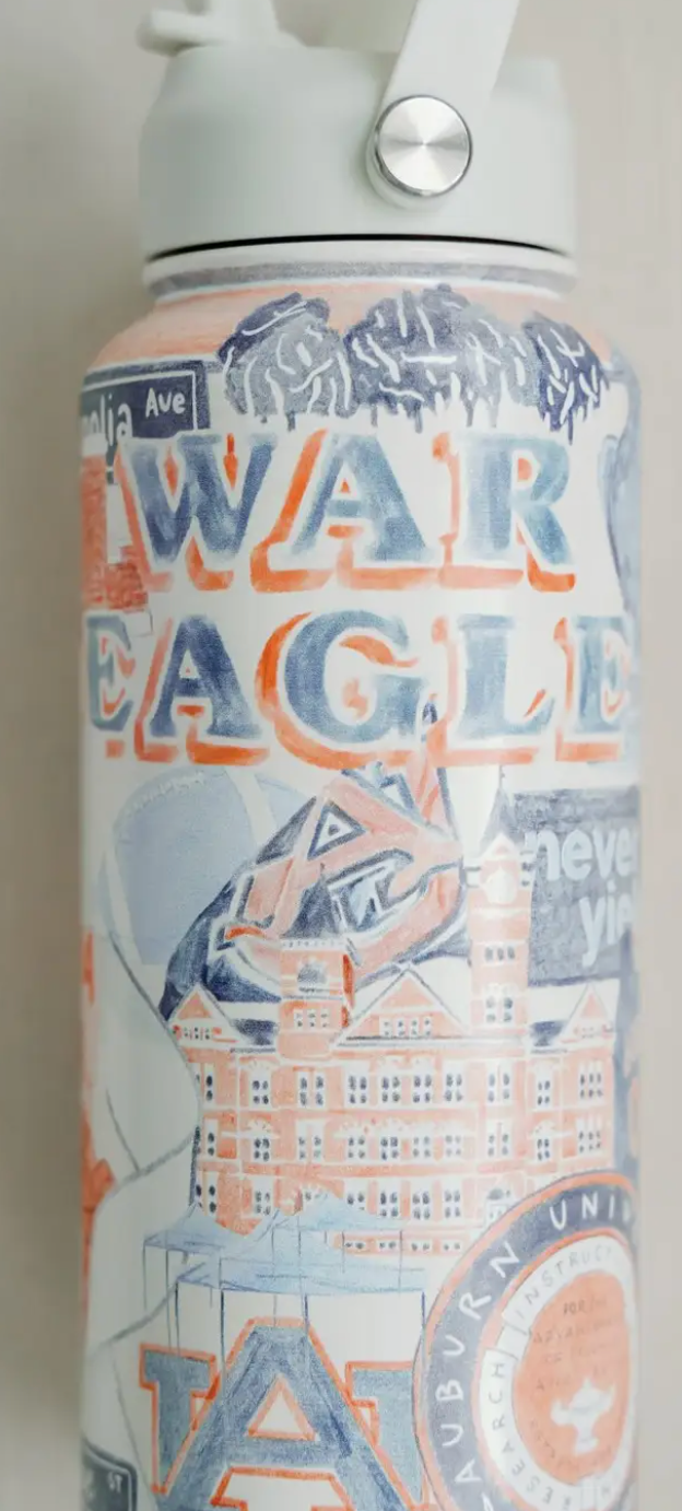Auburn Water Bottle - 32 oz