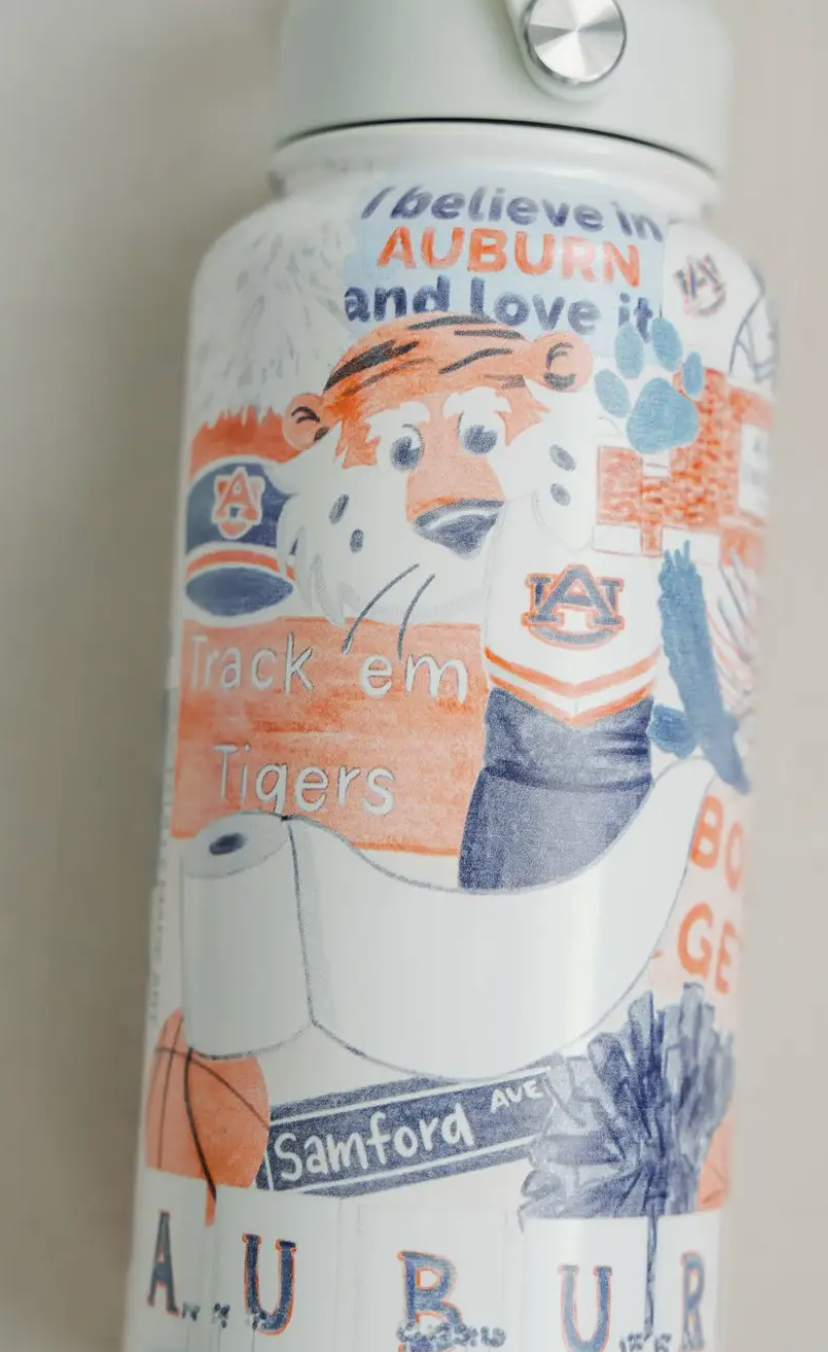 Auburn Water Bottle - 32 oz