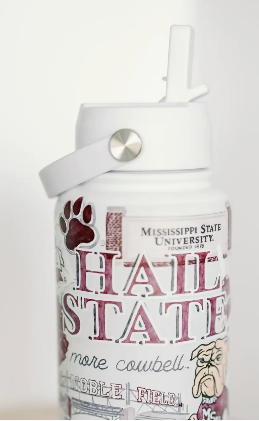 Mississippi State Water Bottle - 32 oz