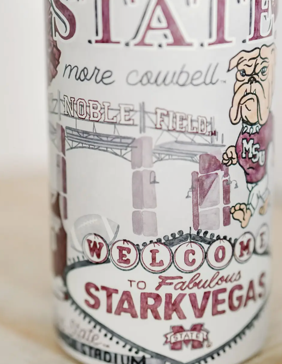 Mississippi State Water Bottle - 32 oz