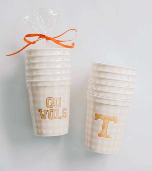Tennessee "Go Vols" Stadium Cup Set - Set of 6