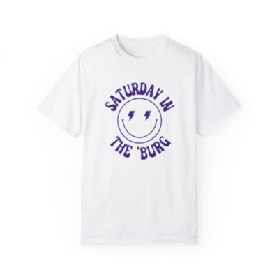 Smiley JMU Short Sleeve Tee