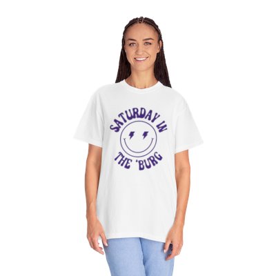 Smiley JMU Short Sleeve Tee