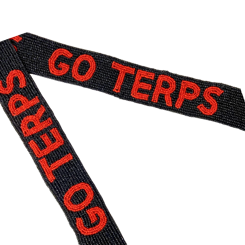 Go Terps Beaded Strap (Strap Only)