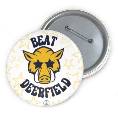 Beat Deerfield Boar Button