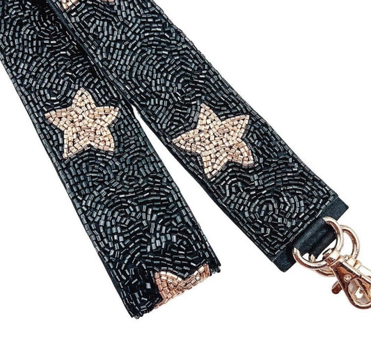 Black and Gold Star Strap (Strap Only)