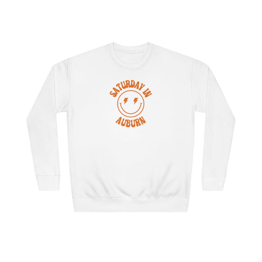 Smiley Auburn Crew Sweatshirt