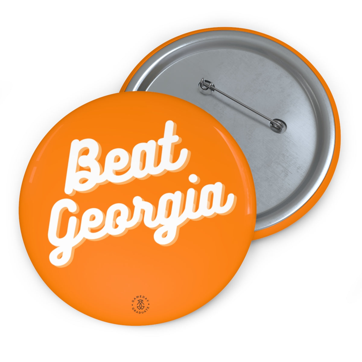 Ga Beating Tech Sticker Beat Georgia Button โ Gameday Graduate