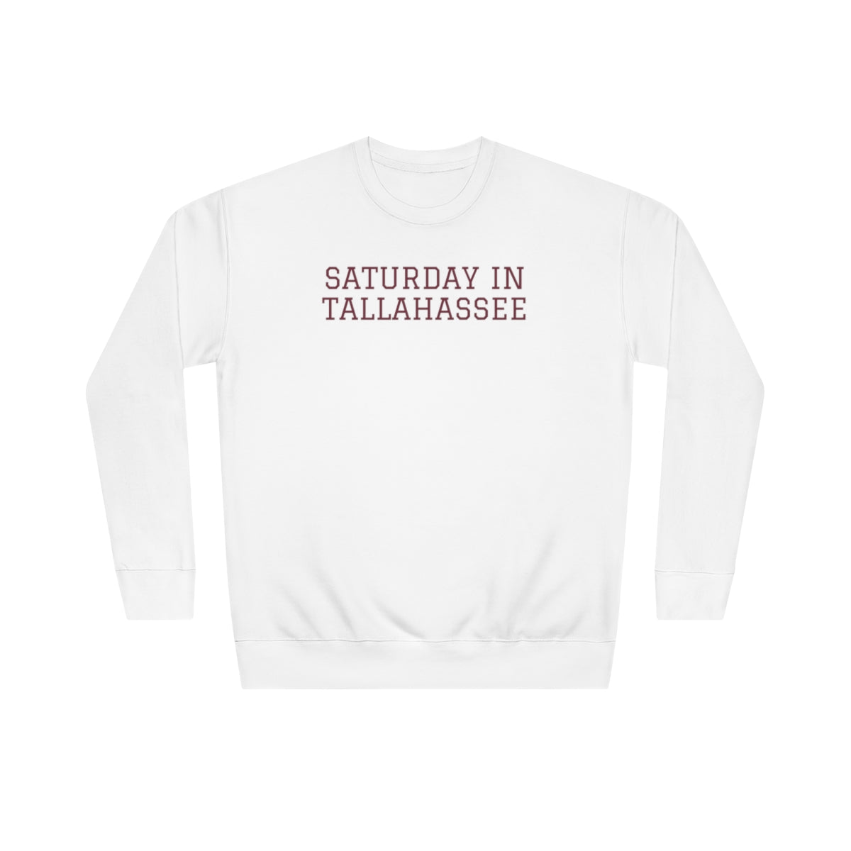 Saturday in Tallahassee - Crew - White - M