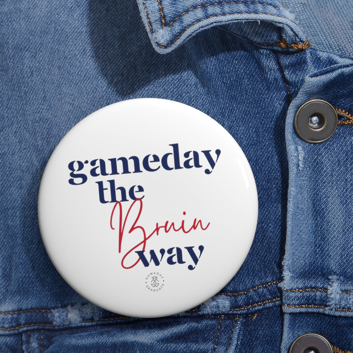 Gameday Bruin Button