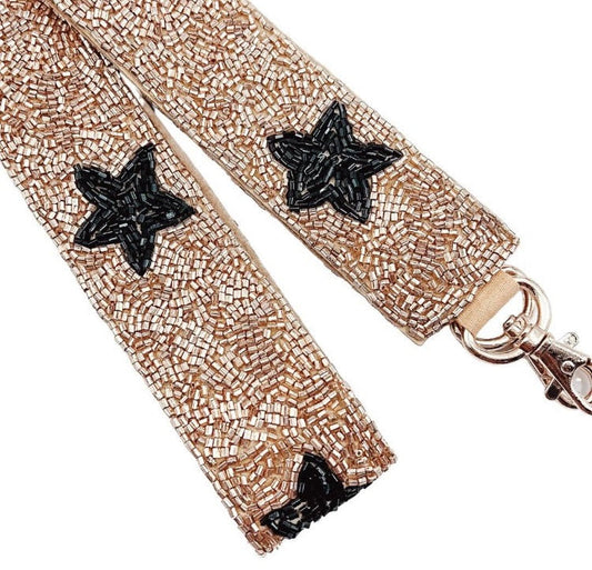 Gold and Black Star Strap (Strap Only)