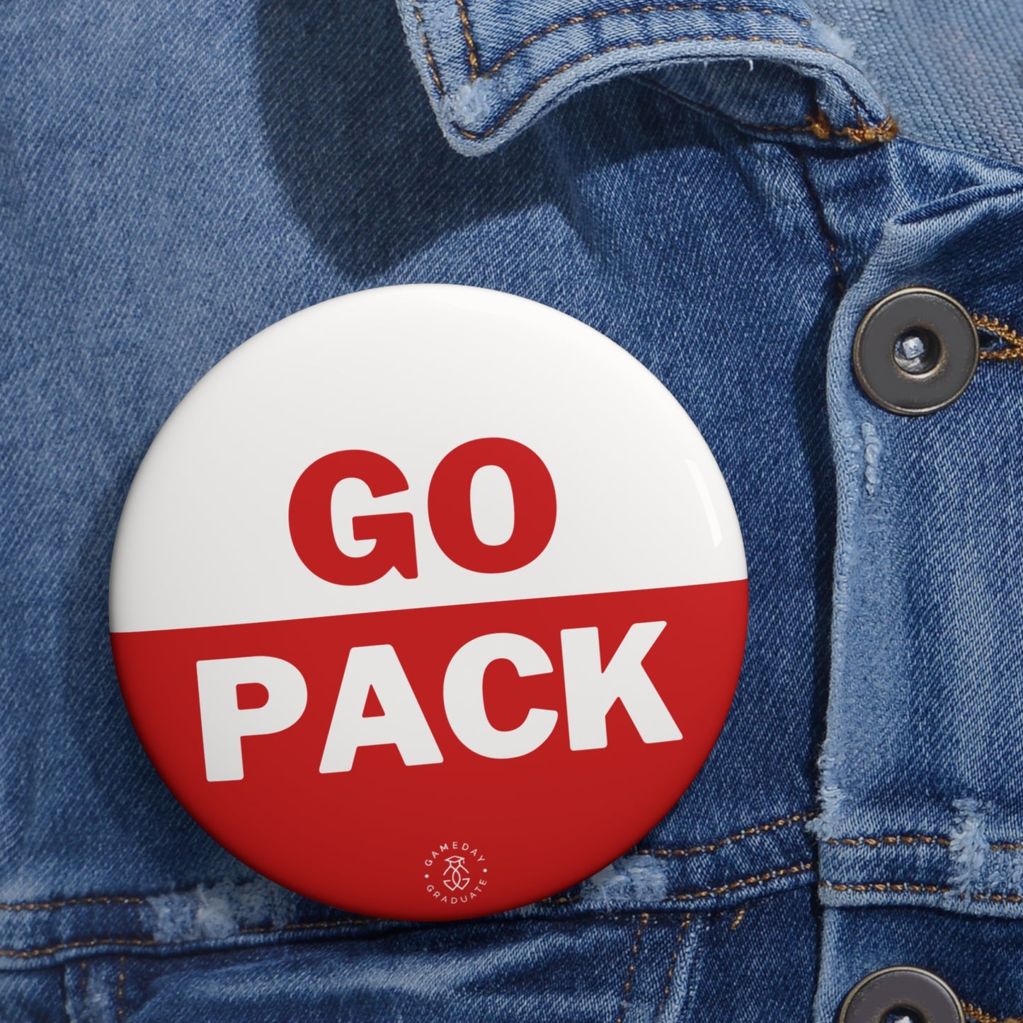 NC State Go Pack Button