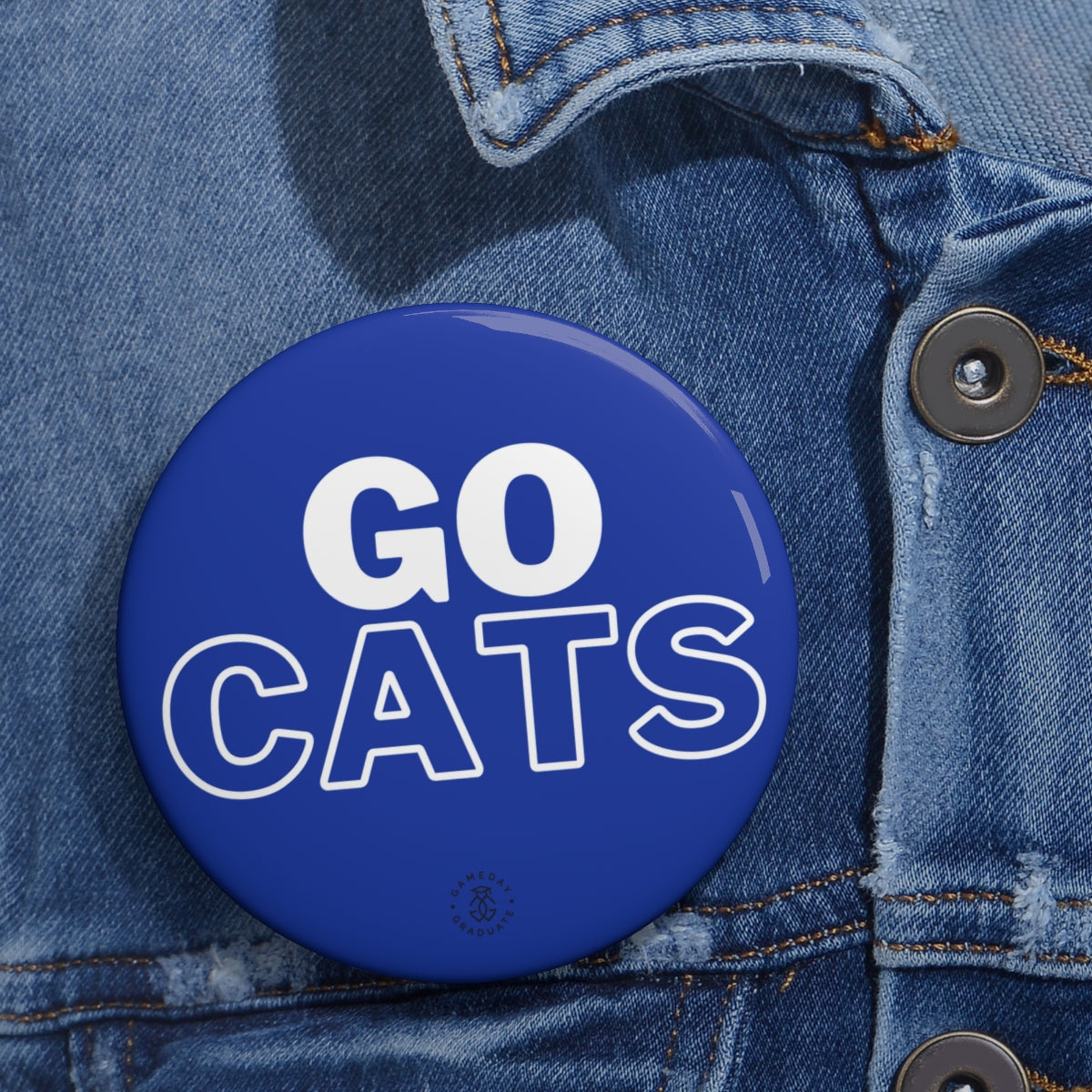Go Cats Button