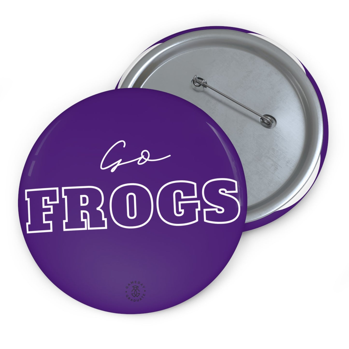 TCU Go Frogs Button
