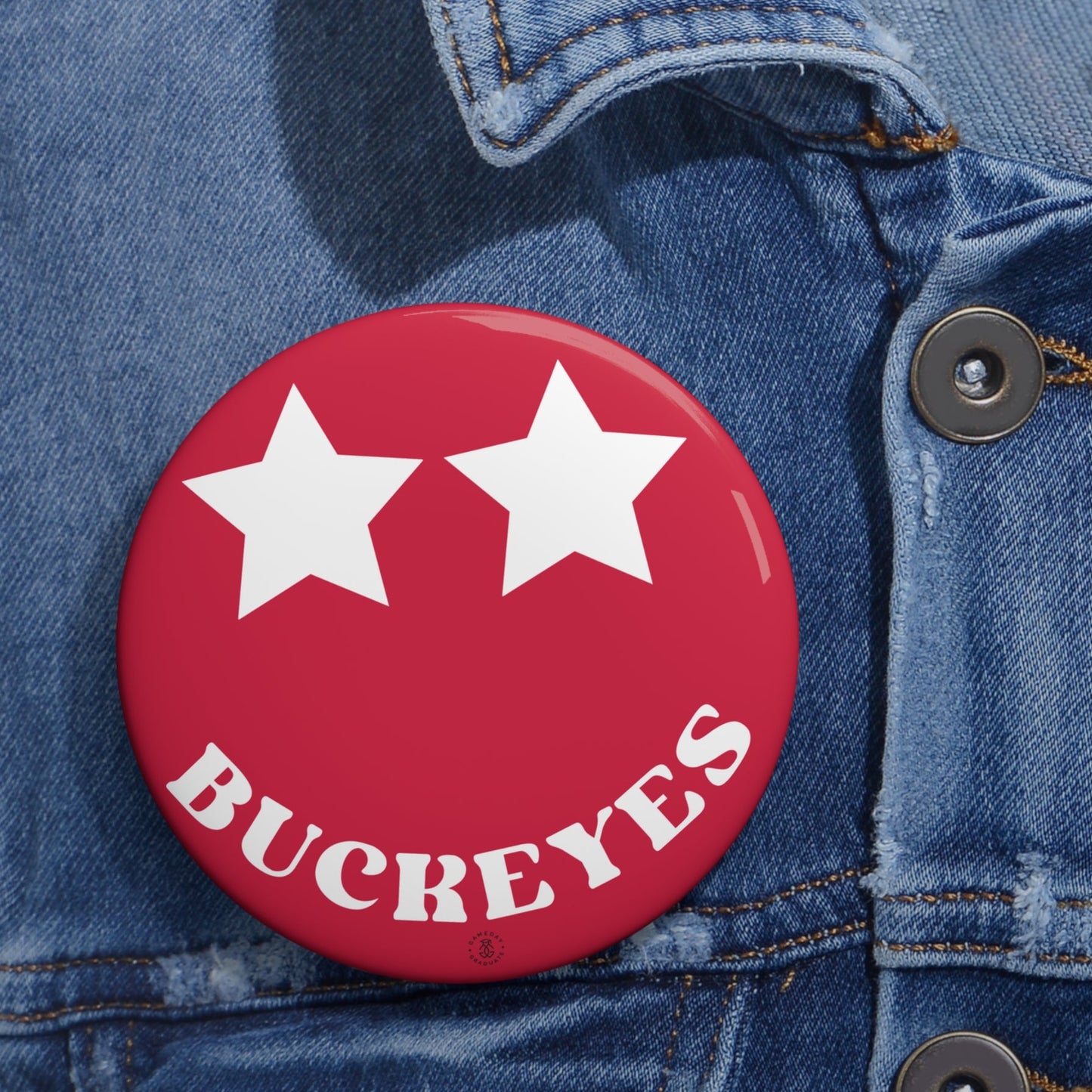 Buckeyes Stars Button