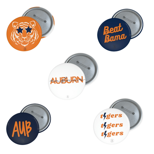 Auburn Gameday Button Set