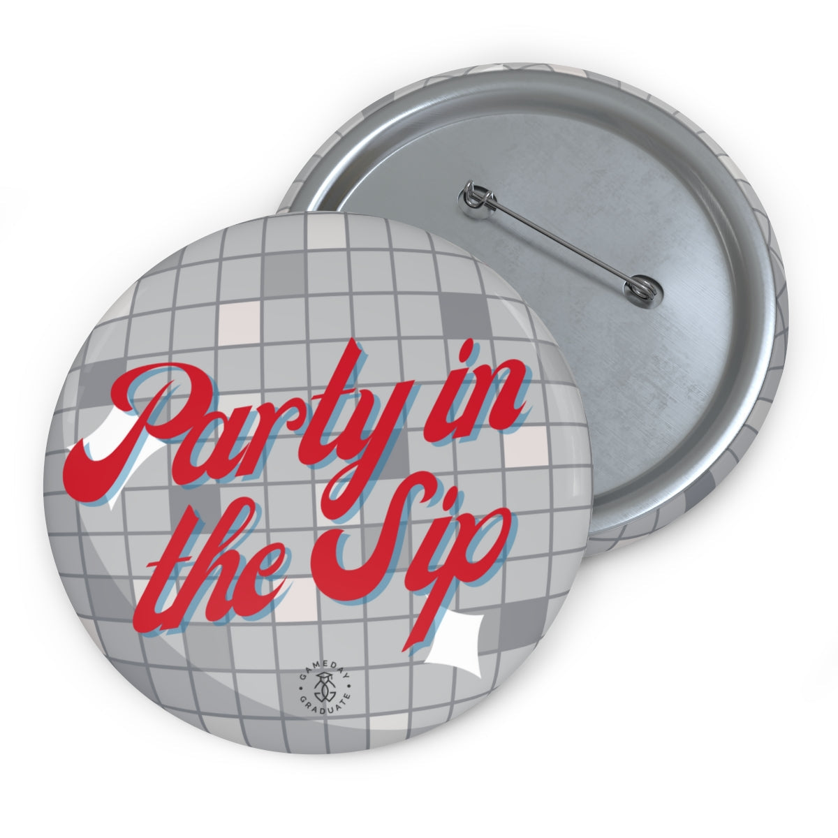 Ole Miss Party Button – Gameday Graduate