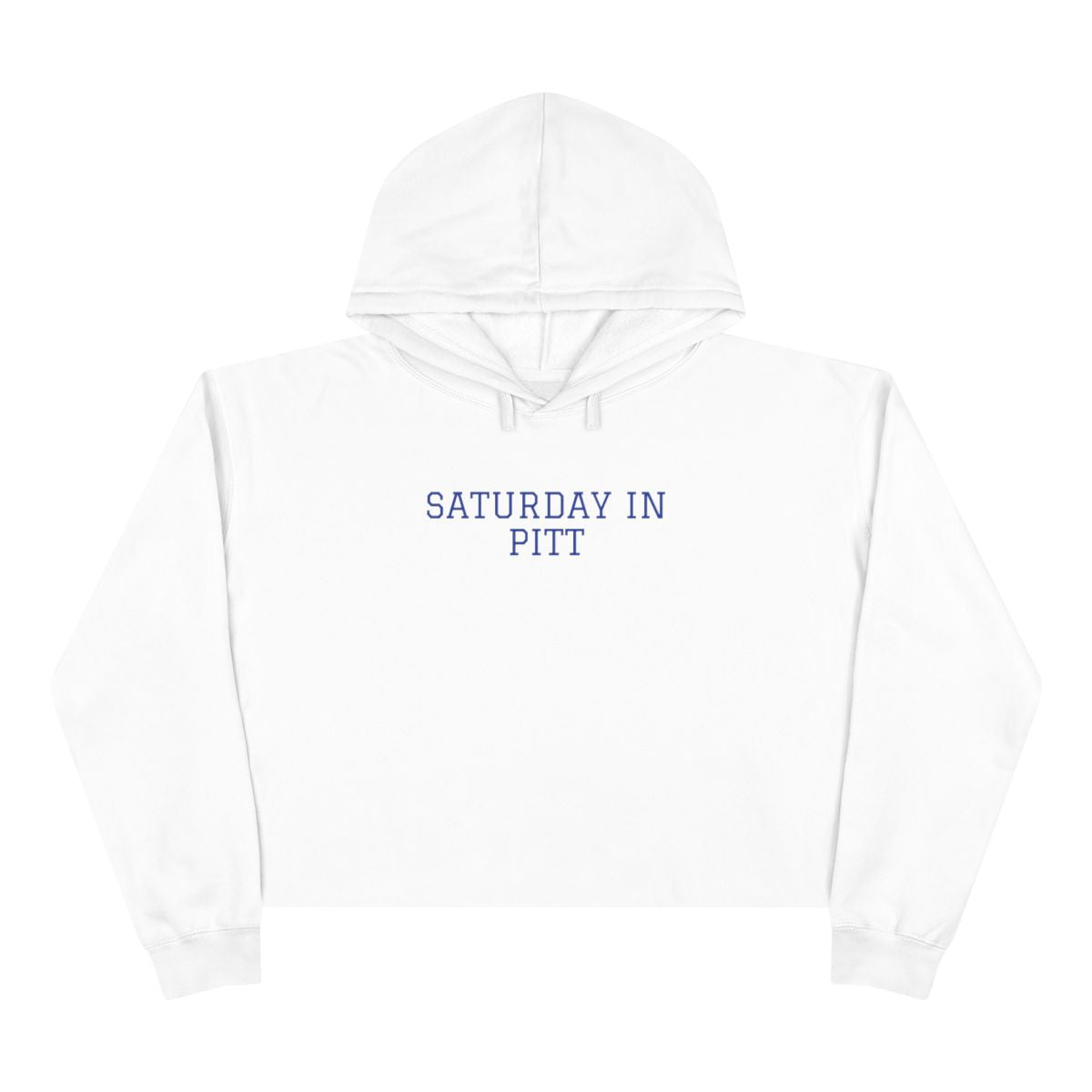 Pitt Crop Hoodie