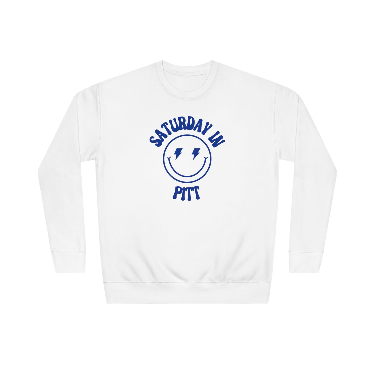 Smiley Pitt Crew Sweatshirt