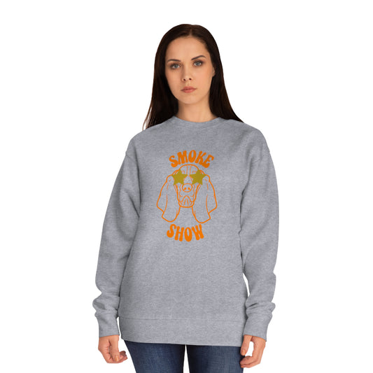 Smoke Show (gold eyes) Crew Sweatshirt