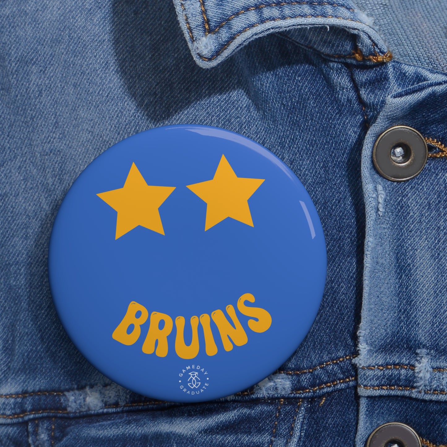 UCLA Bruins Star Button