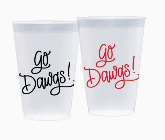 Georgia Frosted Flex Plastic Cups - Pack of 10 (Copy)