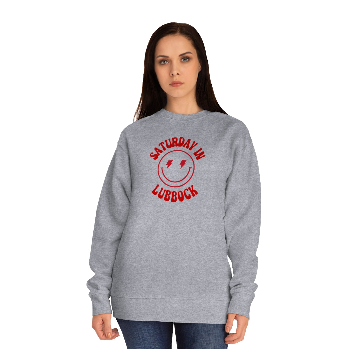 Smiley Lubbock Crew Sweatshirt - GG - CH