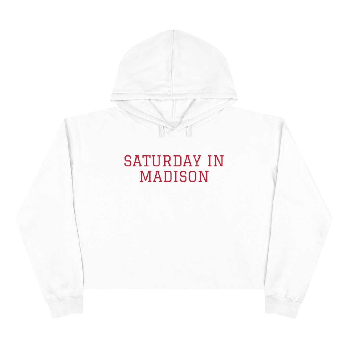 Wisconsin Crop Hoodie - GG