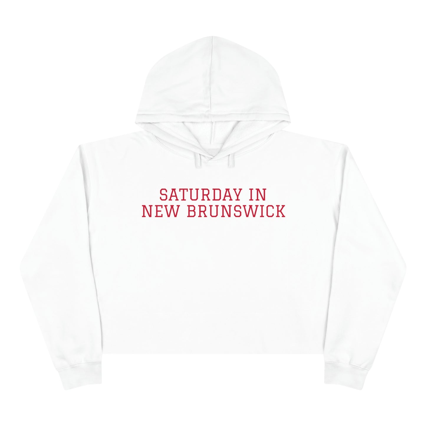 Rutgers Crop Hoodie - GG