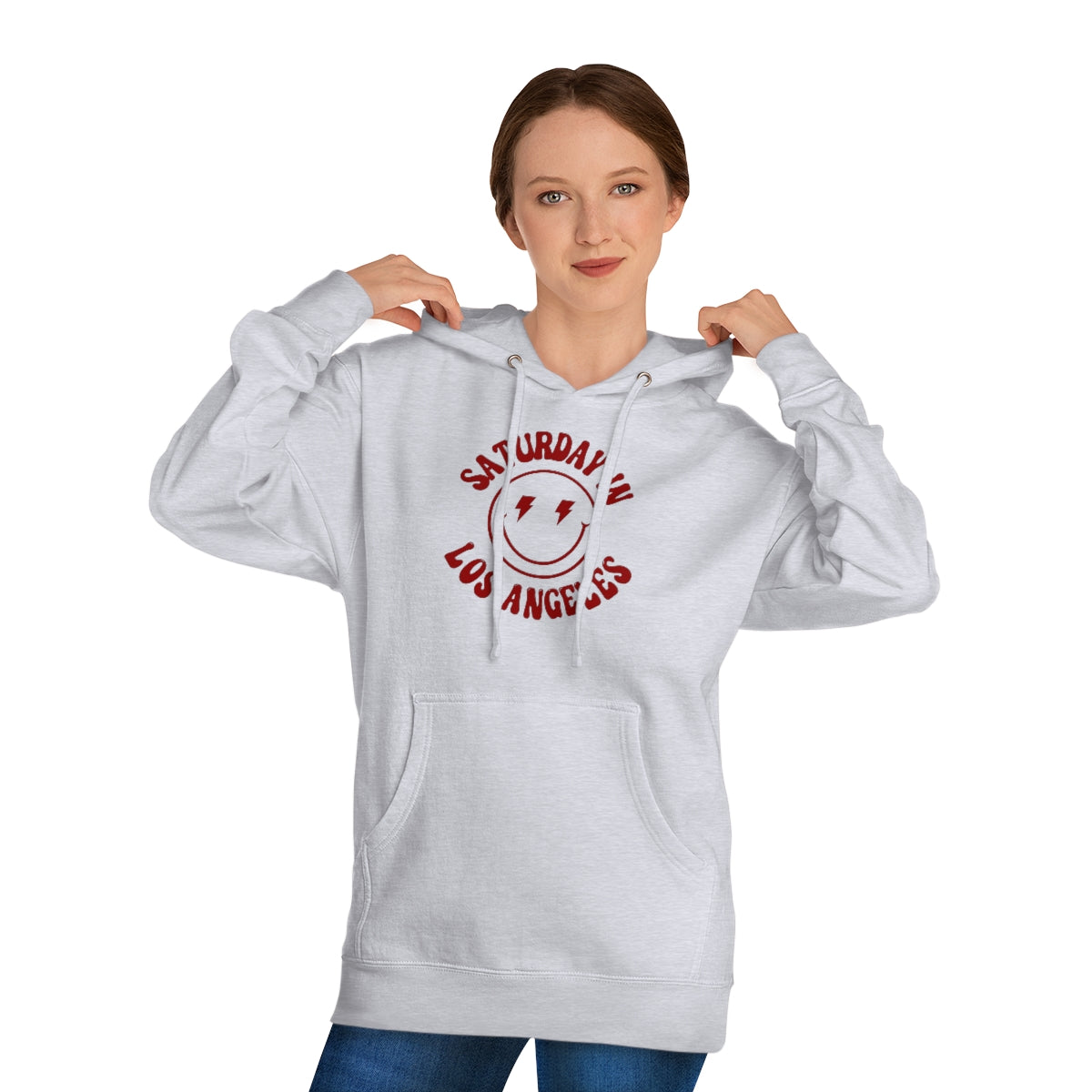 Smiley LA Hooded Sweatshirt - GG - ITC