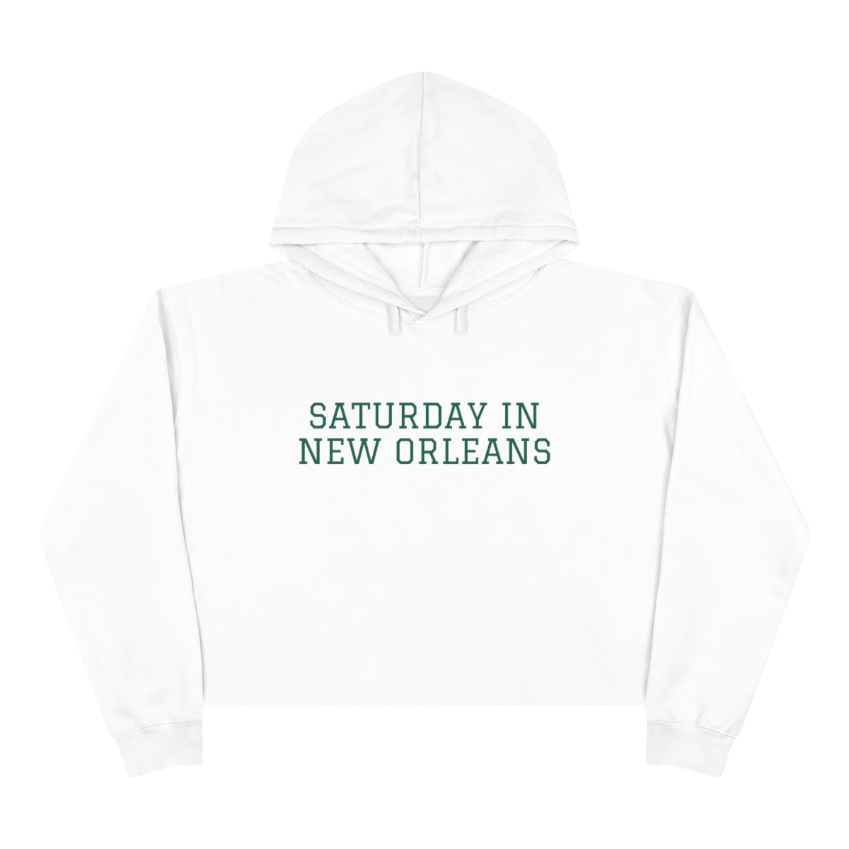 Tulane Crop Hoodie - GG