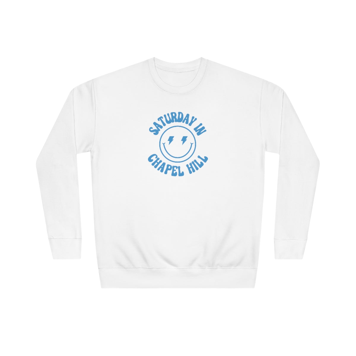 Smiley Chapel Hill Crew Sweatshirt - GG - CH