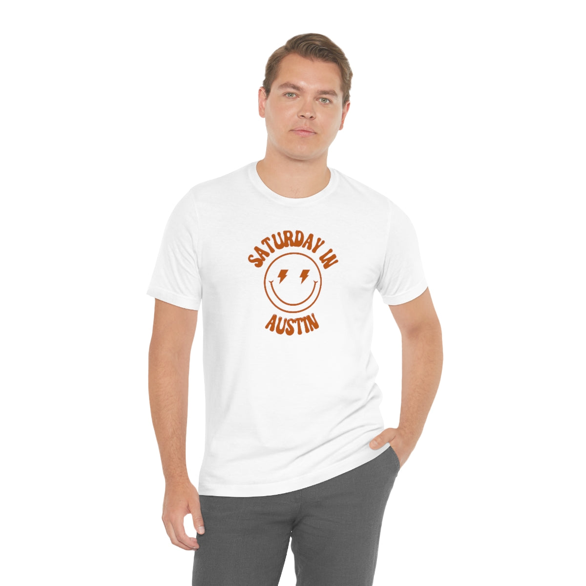 Smiley Austin Short Sleeve Tee - GG